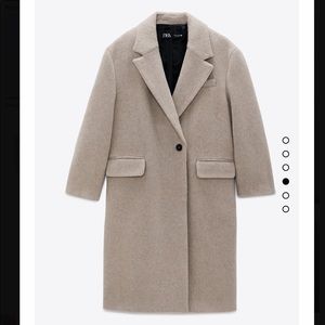 Zara Wool Blend Coat